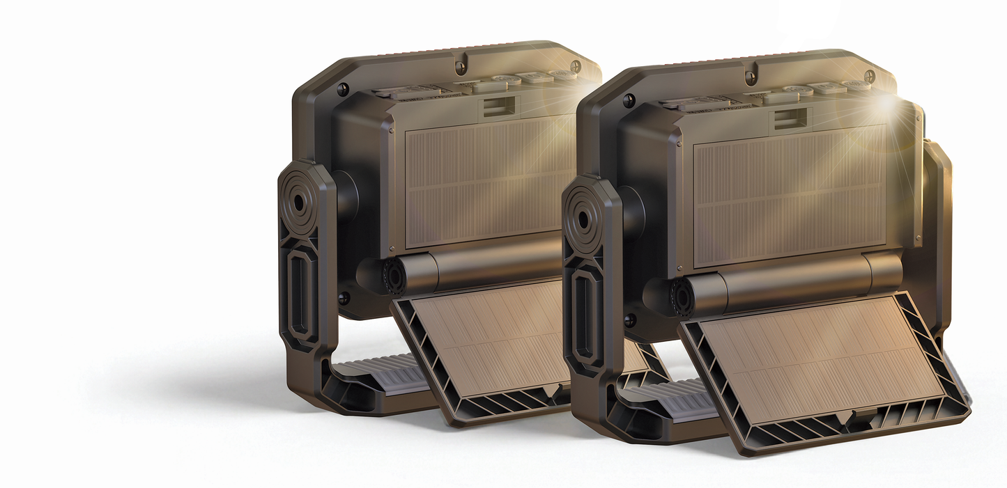 3000 L Solar Worklight 2 Pack