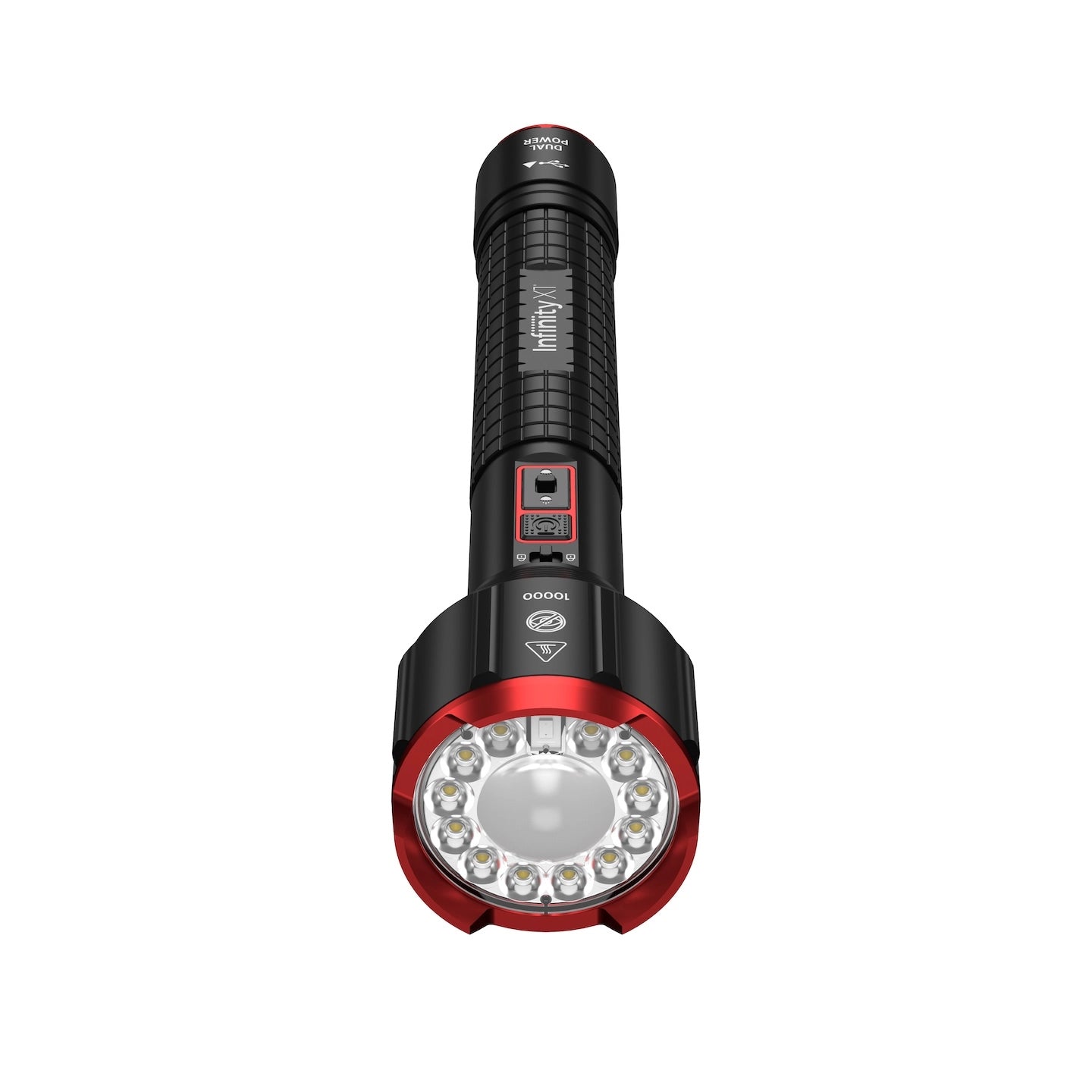 10,000 L Dual Power Flashlight