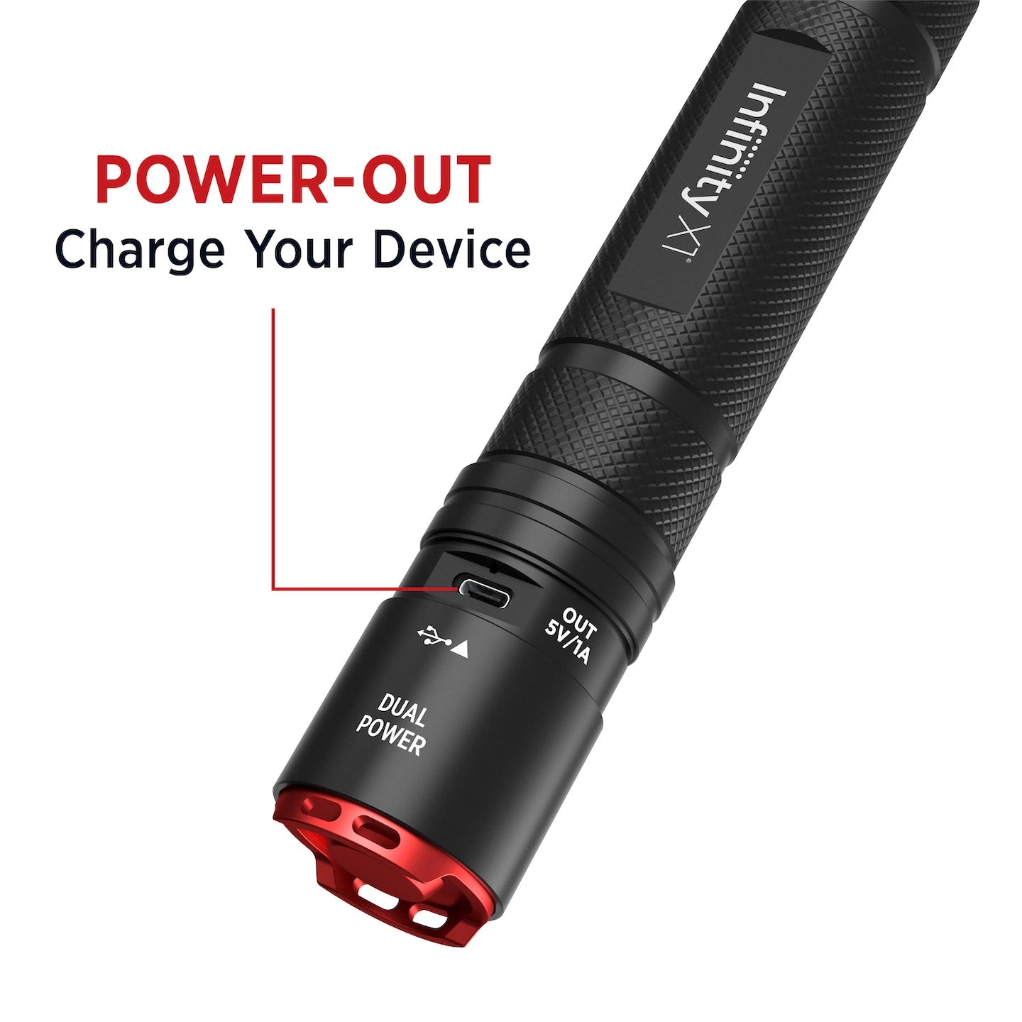 7000 L Dual Power Flashlight