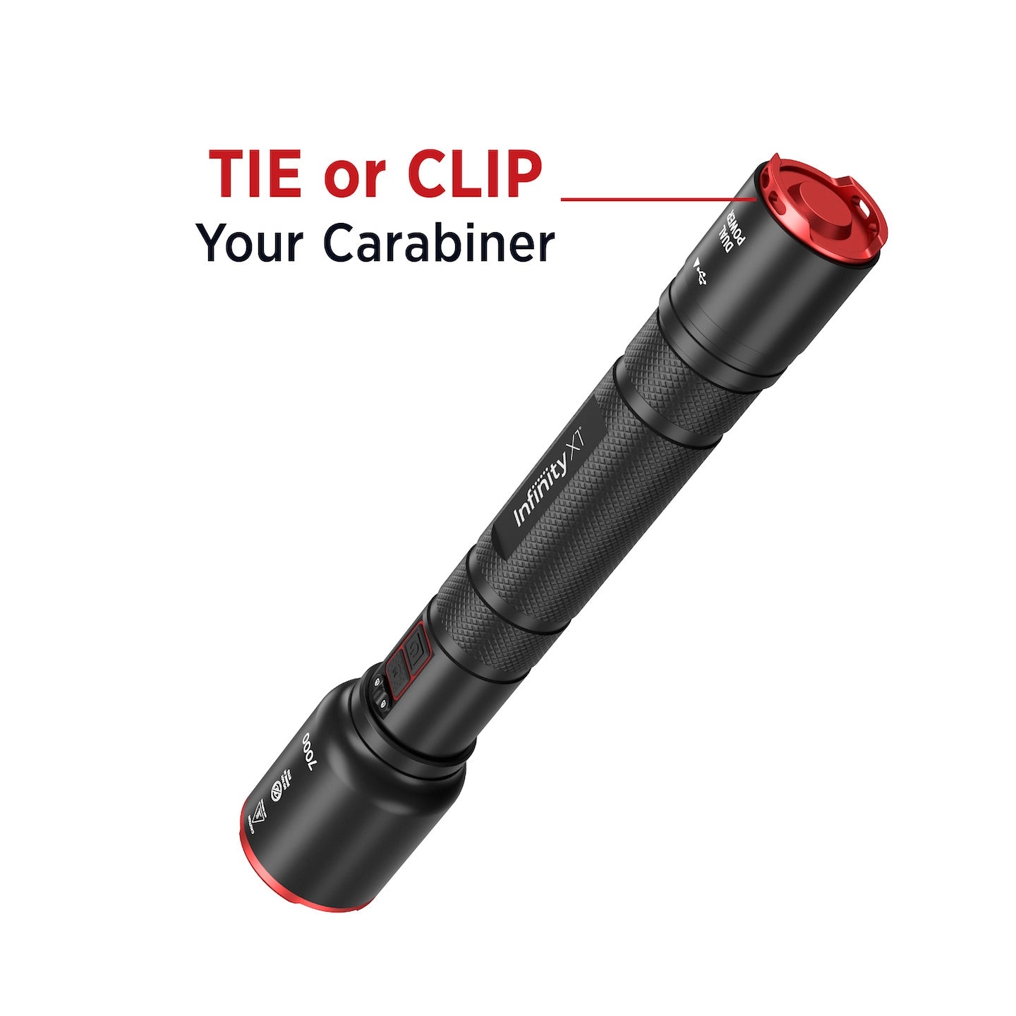 7000 L Dual Power Flashlight